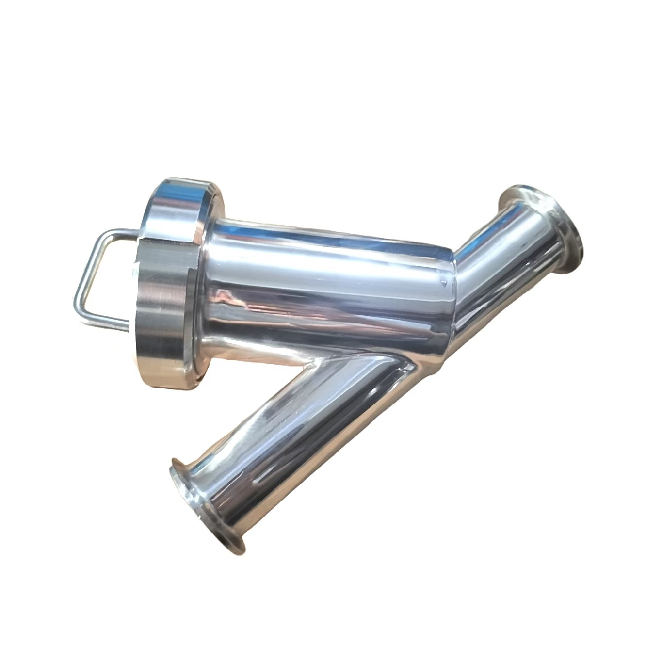 Stainless steel sanitary grade y-type filter 304/316 welded…