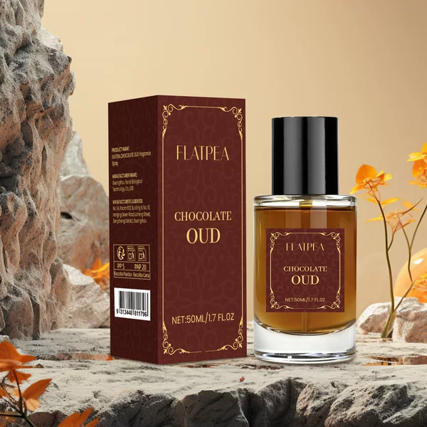 Cross-Border Hot-Selling Men's Long-Lasting Spray Chocolate Woody Fragrance Natural Fragrance 50ml Large Capacity Spot Wholesale