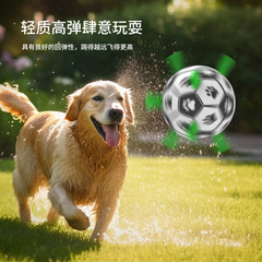 跨境狗狗玩具寵物足球玩具戶外追逐訓練球互動繩子拉扯狗足球
