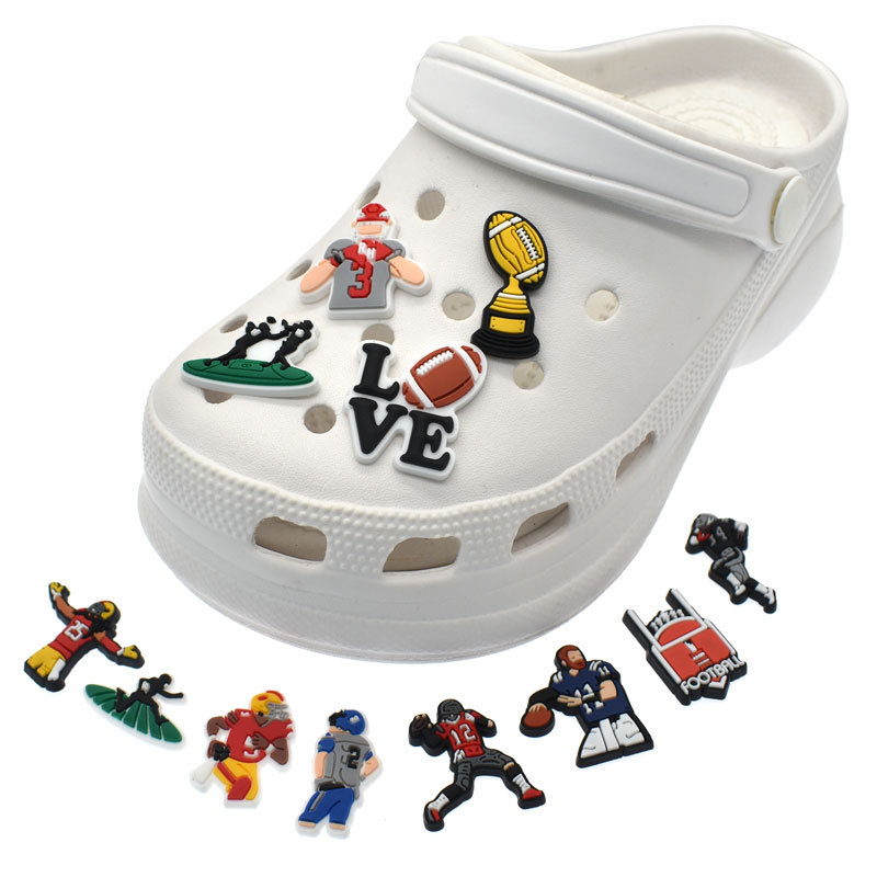 7g Weight Slippers Suitable For Shoe Type Cartoon Shoe Accessories Pvc Slippers Summer Spring Shoe Buckle