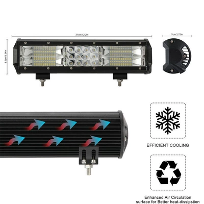 Car Led180W Work Light Led İşçi projektorları