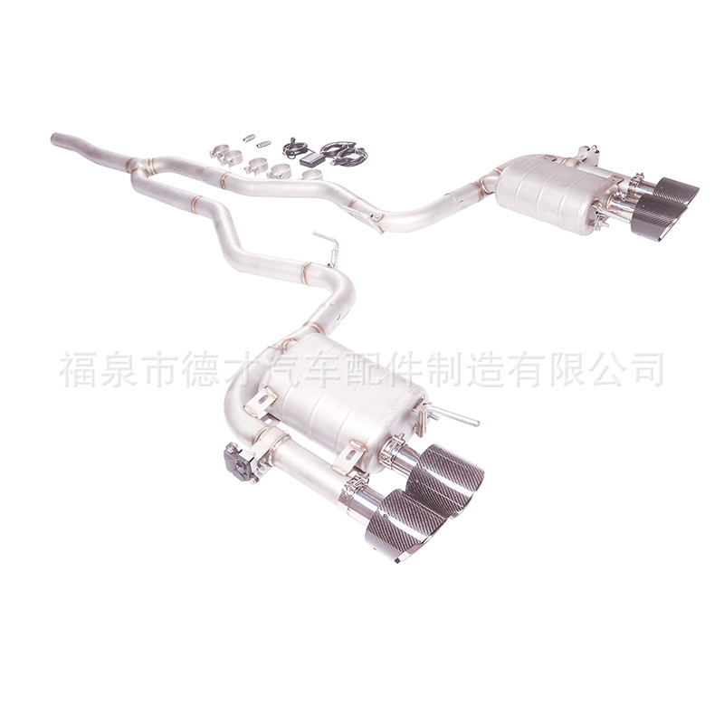 Suitable for Ford Mustang 2.3T2015-2021 to modify GFC exhaust pipe to modify sound wave exhaust system