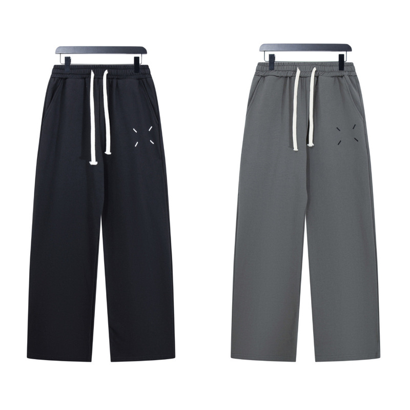 [Dujia] High-Quality Margiela Mm6 Autum New Style Back Flap Pocket Pants Digital Drawstring Casual Pants for Men and Women