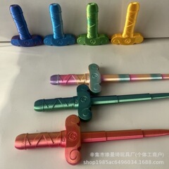 3D プリント伸縮式ナイフ風の刃格納式回転スパイラル剣サムライソード圧縮クリエイティブ減圧おもちゃ