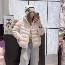 泡芙排骨棉服女冬短款2025新款韩版宽松连帽轻薄外套棉衣工厂批发