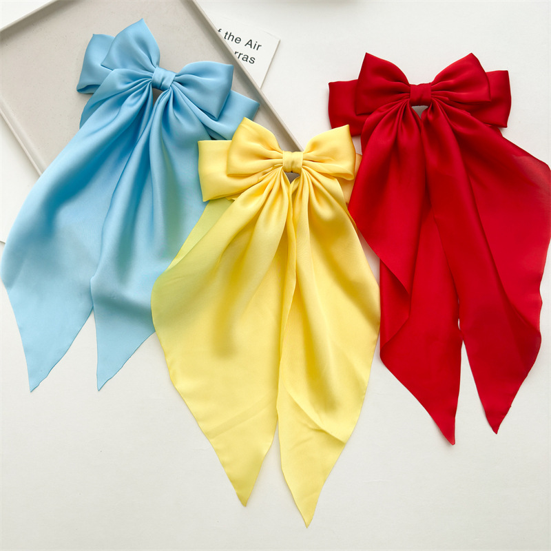 Casual, Holiday, Daily Occasion Bow Knot Pattern Women's Lady Bow Knot Hair Clip