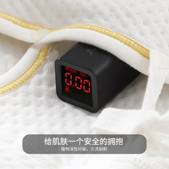 Newborn Half-Back Shirt with Air Layer, Autumn/Winter, First-Born Baby Hand Strap Warmer Top, Boneless Baby Clothing