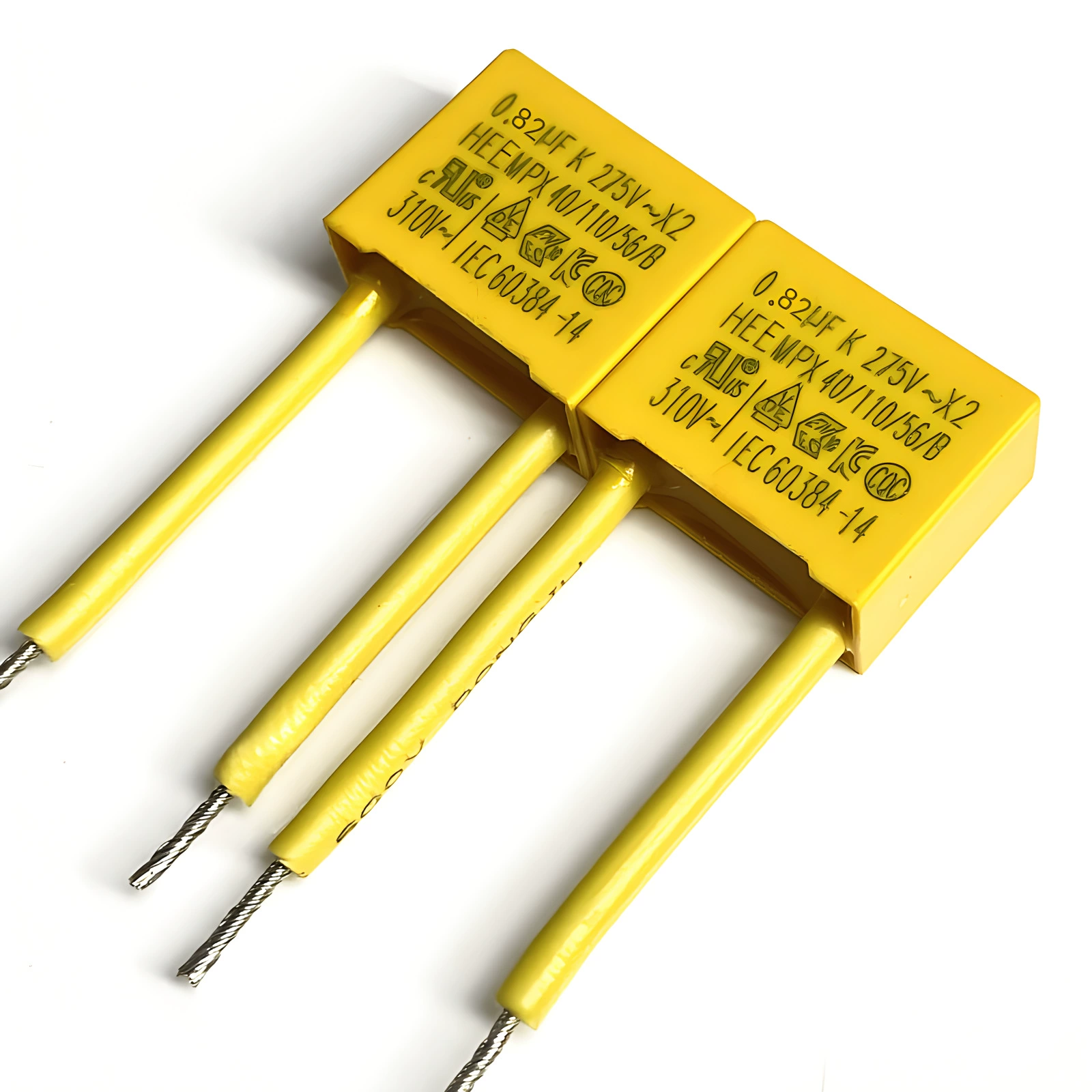 [X2 конденсатор с проводом 0.22uF275V, P15, предназначен для моторов, противодействующая электромагнитная помеха пленочный конденсатор]