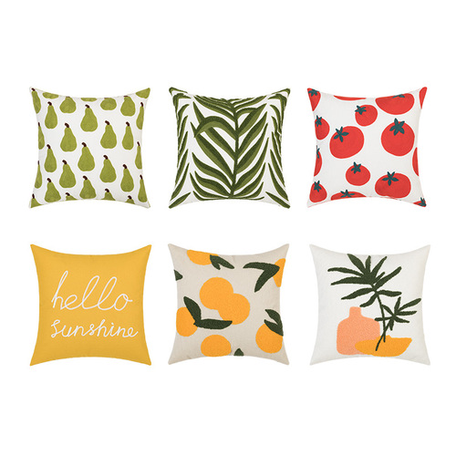 Modern simple ins pillow Nordic living room sofa cushion B&B bay window model room lumbar pillow pillow case wholesale