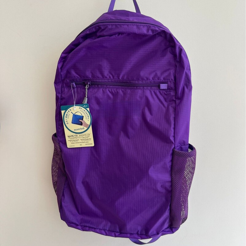 Japanese-Style Mont-Bell Lightweight 15L Outdoor Sports Commuter Backpack Waterproof Nylon Casual Travel Backpack