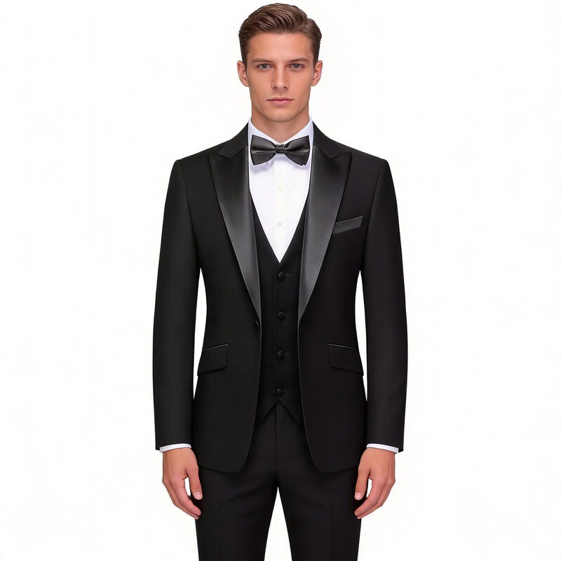 Men's Business Casual Suit for Foreign Trade, Slim-Fit Wedding Suit for Groom, Host, Best Man, Banquet, Performance Men's Business Casual Suit for Foreign Trade, Slim-Fit Wedding Suit for Groom, Host, Best Man, Banquet, Performance