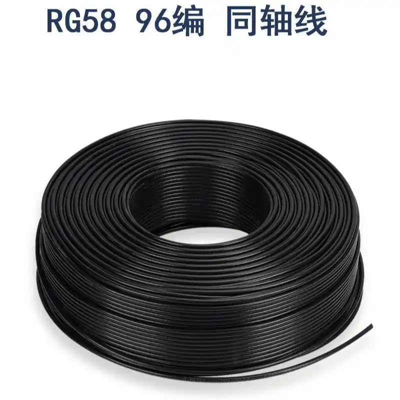 RG58 RG58U SYV50-3 同轴线足米纯铜线材