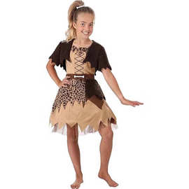 万圣节化妆舞会节目表演衣服男女印第安土著人服装儿童野人演出服