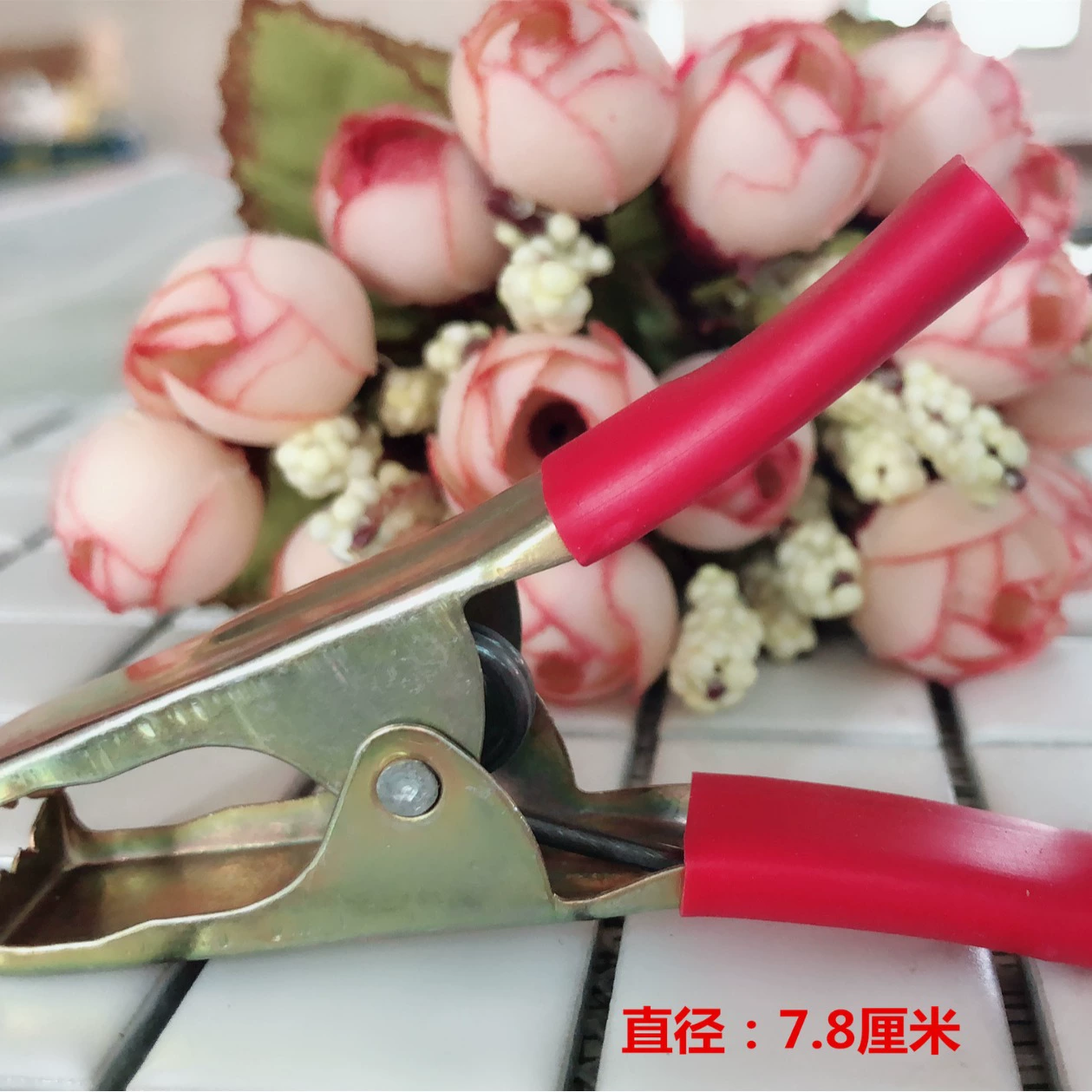 Квадратная головка батарейный зажим крокодил клип доллар магазин оборудования ежедневный универмаг оптом