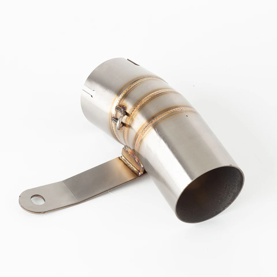 Motorcycle Exhaust Pipe Mid-Section S1000Rr Modified Exhaust Pipe Without Drum Mid-Section S1000R S1000 Rr