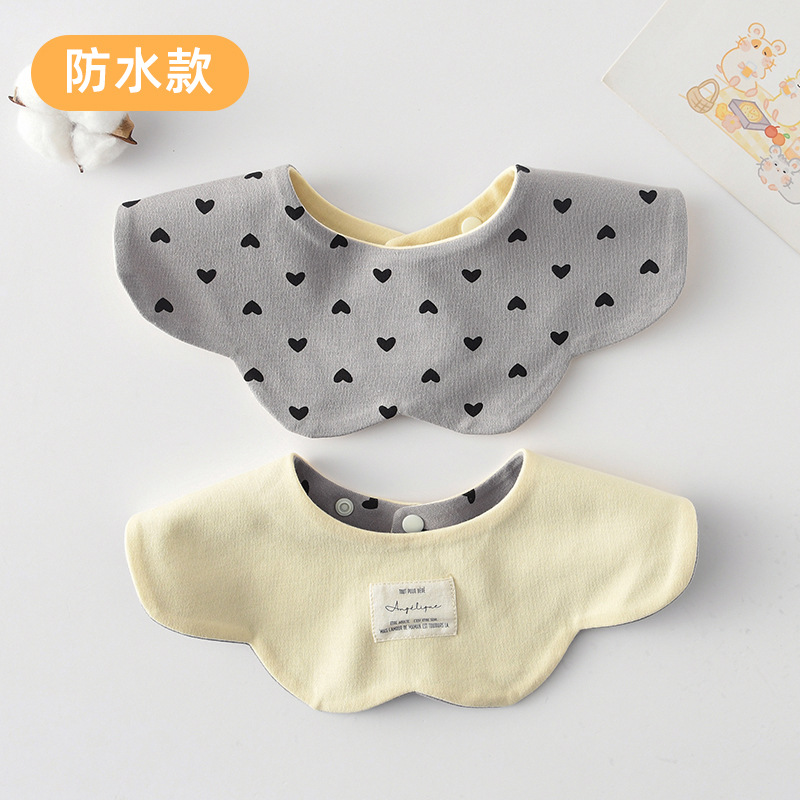 [방수면양면] 블랙하트+살구