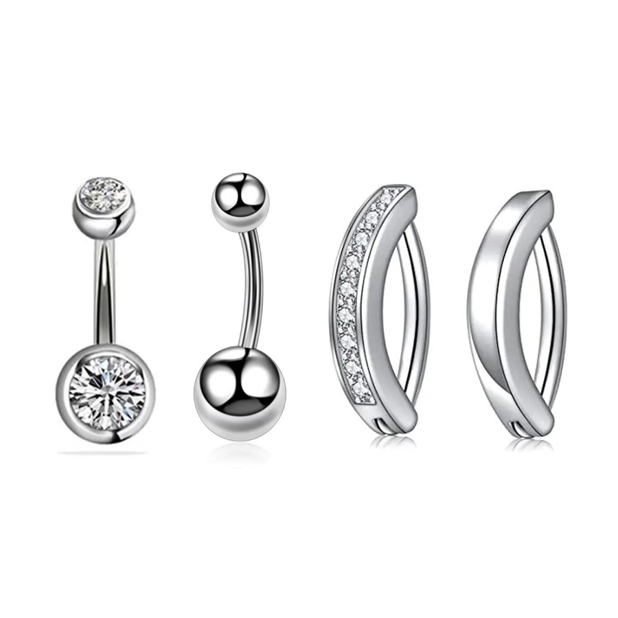 Bauchnabelpiercing Opal Edelstahl Halloween Schmuck Für Damen_voghion.com