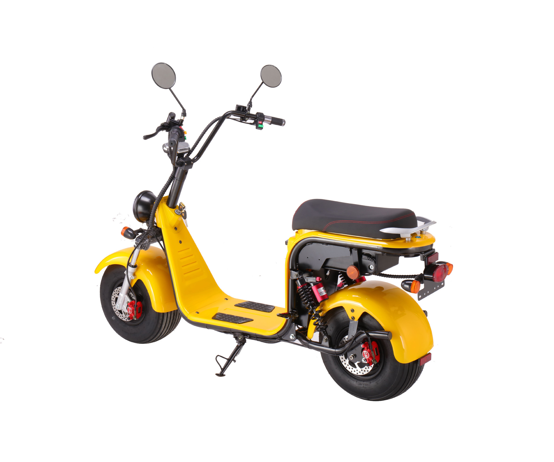 跨境欧洲EEC认证哈雷电动车60V可拆卸电瓶车成人代步电动滑板车