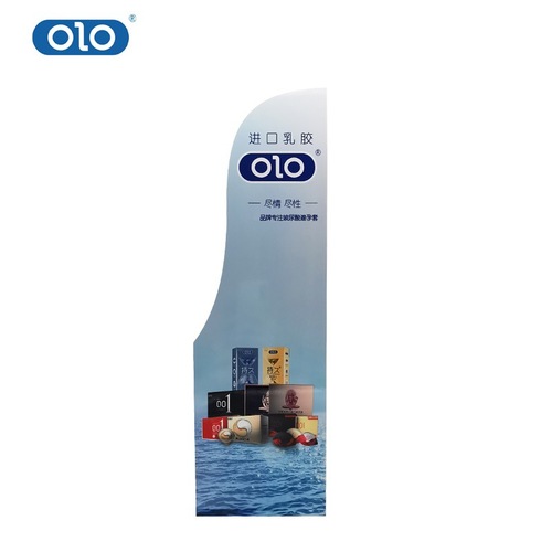 OLO condom sexual health products shelf condom display stand display rack pharmacy store hotel supermarket hot sale