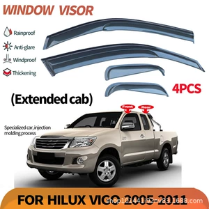 Suitable for Toyota Hilux Vigo Smart Cab, Rain and Sun Protection, Cross-Border Best-Selling Half-Row Window Rain Shield