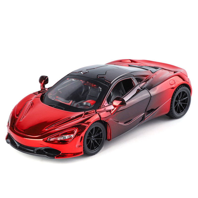 1:32 Jinlifang 1901-71 Maiwen 720S Electroplated Alloy Car Model Artificial Racing Boy Toy 1:32 Jinlifang 1901-71 Maiwen 720S Electroplated Alloy Car Model Artificial Racing Boy Toy