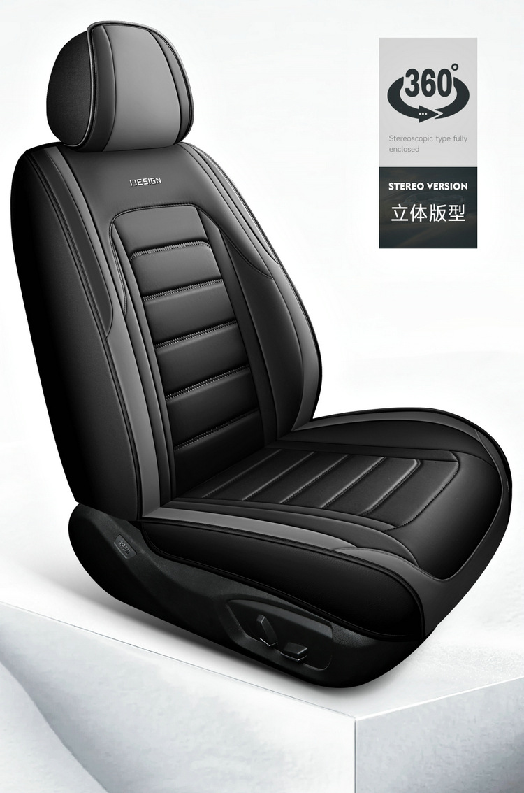 25 Cross-Border New Car Seat Cushions, Universal for All Seasons, Full Leather Seat Covers, Fully Enclosed Seat Covers, Car Universal Seat Cushion Factory