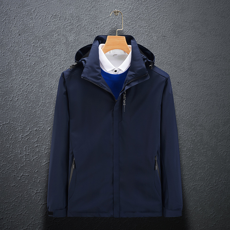 Profundidad gran cantidad de stock al aire libre vestir hombre y mujer abrigo delgado chaqueta deportiva ocio a prueba de viento manga larga