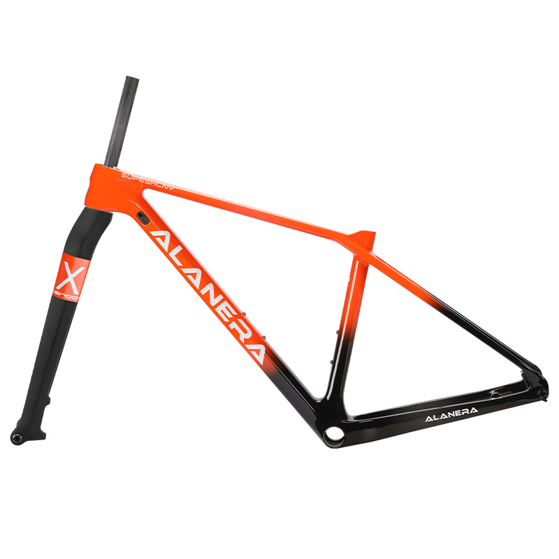 ALANERA Carbon Fiber T800 Storm Shadow - MAX Mountain Bike 29-inch Frame Gradient Orange
