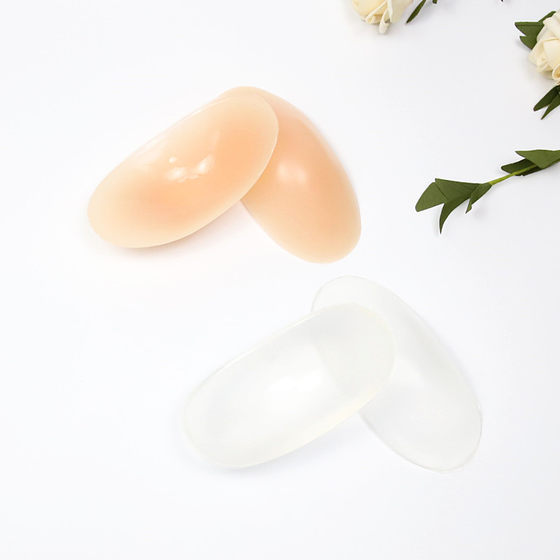 Shoulder pad oblique shoulder right angle pad invisible seamless anti-slip shoulder self-adhesive beauty shoulder transparent invisible silicone shoulder pad artifact wholesale