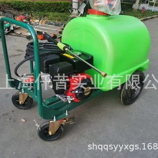 Park Square Municipal Road small advertising high pressure cleaning machine floor cleaning water gun Mitsubishi engine 15 liters