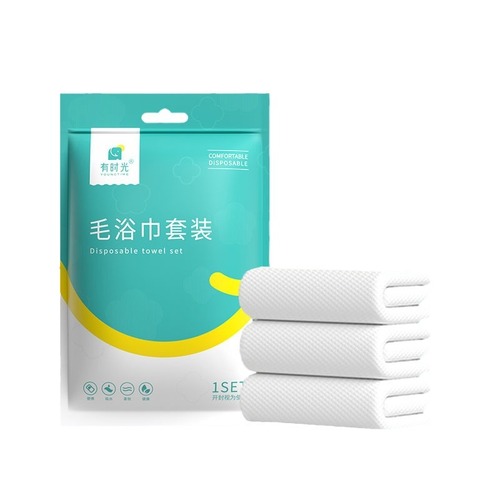Travel size disposable towels bath towels hotel and motel travel absorbent face towels business travel hotel