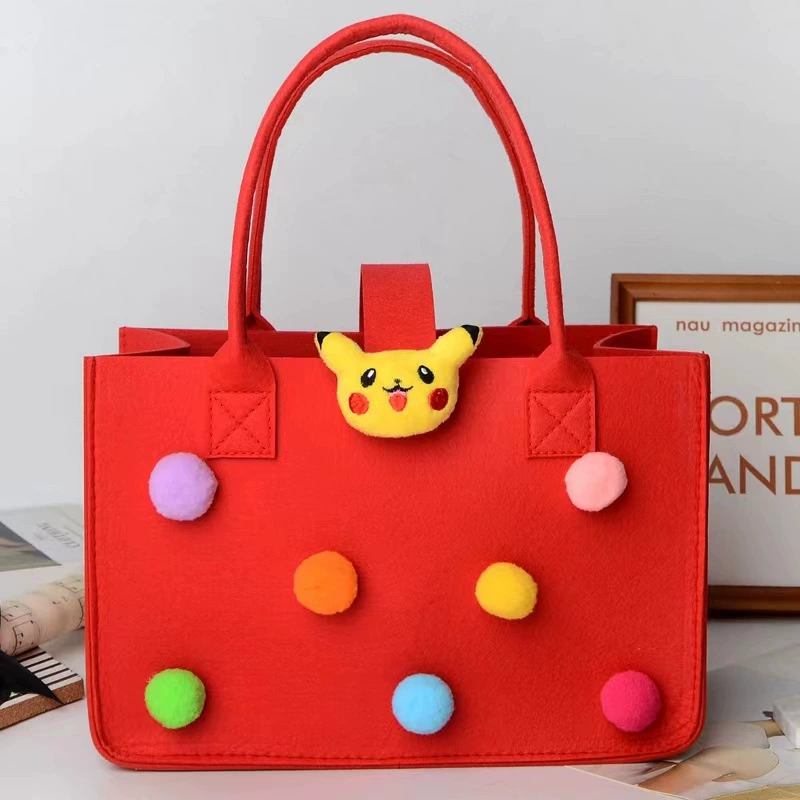 Сумка Мультфильм Чувствовал Мешок Чувствовал Сопровождающая Сумка Подарка Мультфильм Чувствовал Мешок Банкетный Подарок Портативный Мультфильм Чувствовал Мешок