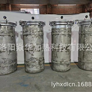 Stewed Copper Wire Heat-Resistant Furnace Tank with Water-Cooled Seal Well-Type Furnace Accessories Sealed Heat-Resistant Tank