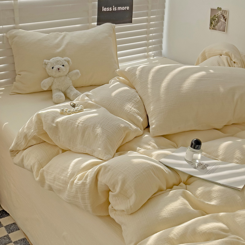 코코 화이트 [매우 부드럽고 피부 친화적이며 알몸으로 자도 좋음]