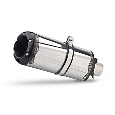 Spring Breeze 250Sr Tbr – Motorcycle exhaust pipe - short-round-mouth-stainless-steel