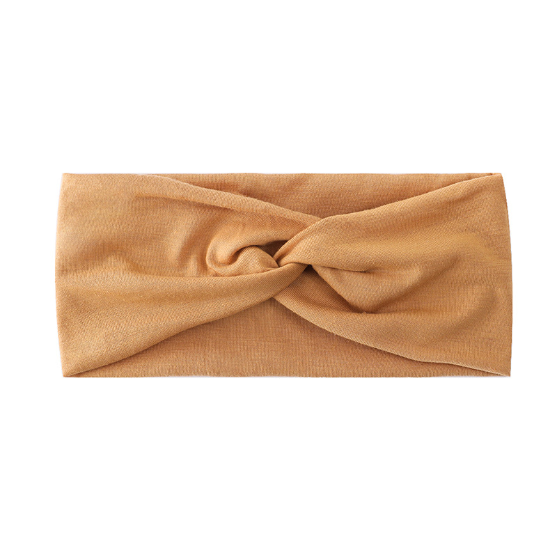 Europa y América de yoga bohemio deportes banda para el cabello elástico antideslizante banda para el cabello de ala ancha entrenamiento correr sudor-absorbente diadema de las mujeres