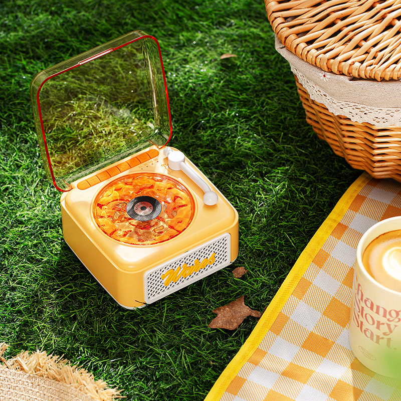 KW05 Tinghai Bluetooth Audio Advanced Stereo Atmosphere Light High Sound Quality Home Record Player Vinyl Record Niche KW05 Tinghai Bluetooth Audio Advanced Stereo Atmosphere Light High Sound Quality Home Record Player Vinyl Record Niche
