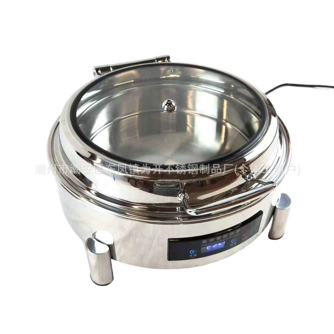 Horno de aislamiento térmico buffet de acero inoxidable de lujo horno de calentamiento eléctrico de desayuno comercial horno Buffy solapa de cocina caliente del Hotel image 31