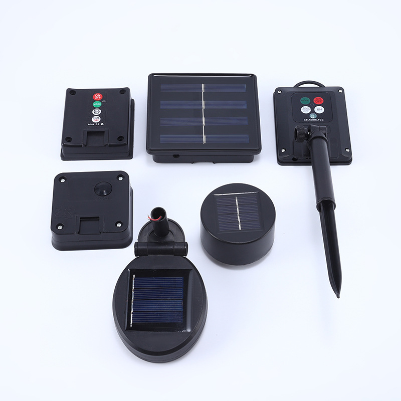 3V太阳能板 户外防水灯串LED圣诞烟花地插彩灯8功能控制器