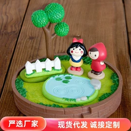 树脂工艺品;微景观;圣诞装饰品