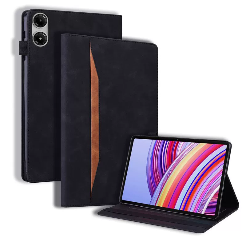 Подходящий кожаный чехол для планшета Redmi Pad 2 Pro 12.1-дюйма 2025 с отделением для карт и подставкой SE