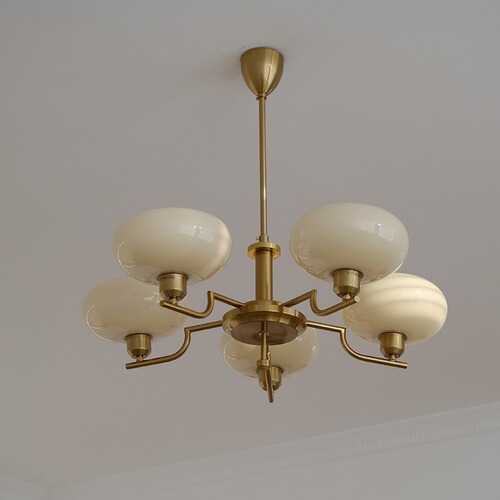 French medieval chandelier, retro Bauhaus, bedroom study, living room chandelier, modern Internet celebrity designer Persimmon lamps