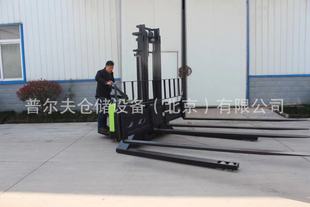Lift and widen electric stacker truck forklift wide leg wide fork