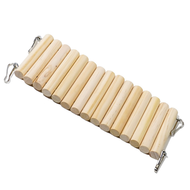 [Spot en segundos] Juguetes de hámster, suministros de paisajismo, columpio, valla, escalera de escalada, oso de oro, juguetes para aliviar el aburrimiento image 6