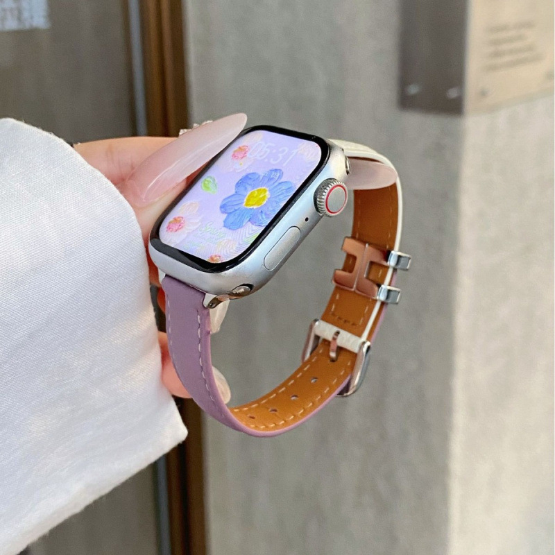 Litchi pattern strap suitable for iwatch11/SE apple s10/9 watch…