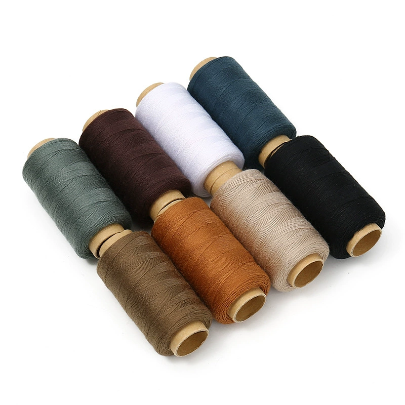 Прямые продажи с фабрики, многоцветная нить для ручного шитья в маленьких рулонах, набор ниток для швейной машины из 8 цветов, бытовая нить для рукоделия, полиэфирная нить, швейная нить