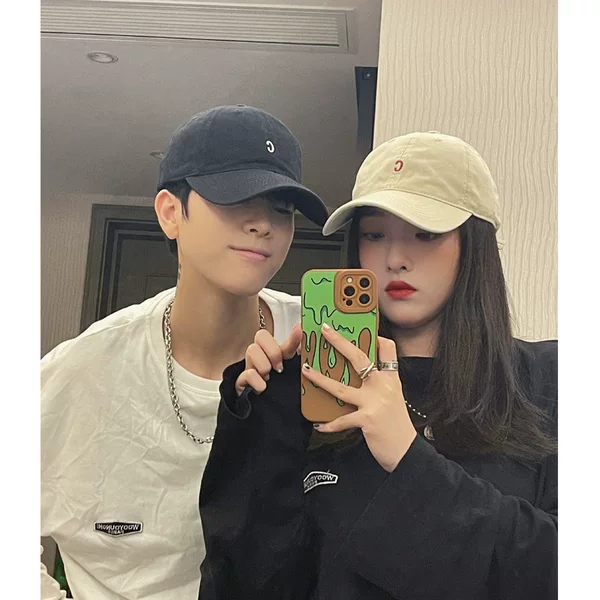 C Letter Baseball Cap for Women Summer 2025 New Korean Style Embroidered XS Size Small Head Circumference Duck Cap Family Kidsren's Hat