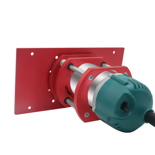 New M8 woodworking aluminum alloy flip plate engraving machine lifting base bakelite milling table flip lifting table