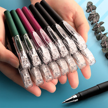 口袋笔短款便携式随身携带笔小号迷你中性笔签字笔小巧学生用笔