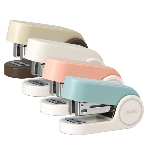 Deli stapler mini stapler office supplies stapler small student size 12 small mini stapler